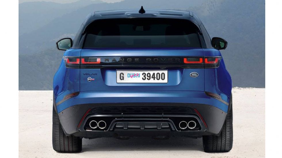 Παίρνοντας ως βάση το Range Rover Sport SVR, το μοντέλο που δημιούργησε η ψηφιακή πένα των σχεδιαστών, έχει περισσότερο μαύρο, έναν πιο σπορ εμπρός προφυλακτήρα και φυσικά τα σχετικά σηματάκια.